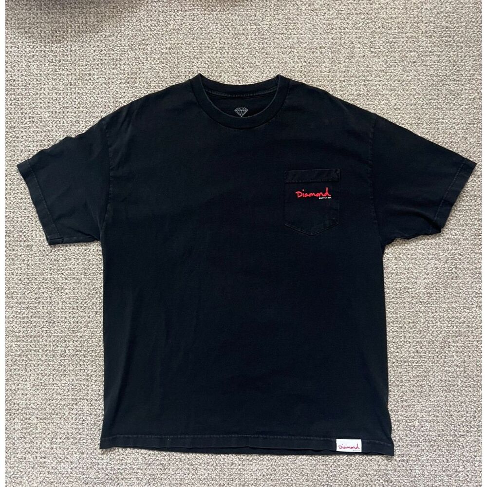 Diamond Supply Co Black Pocket Shirt